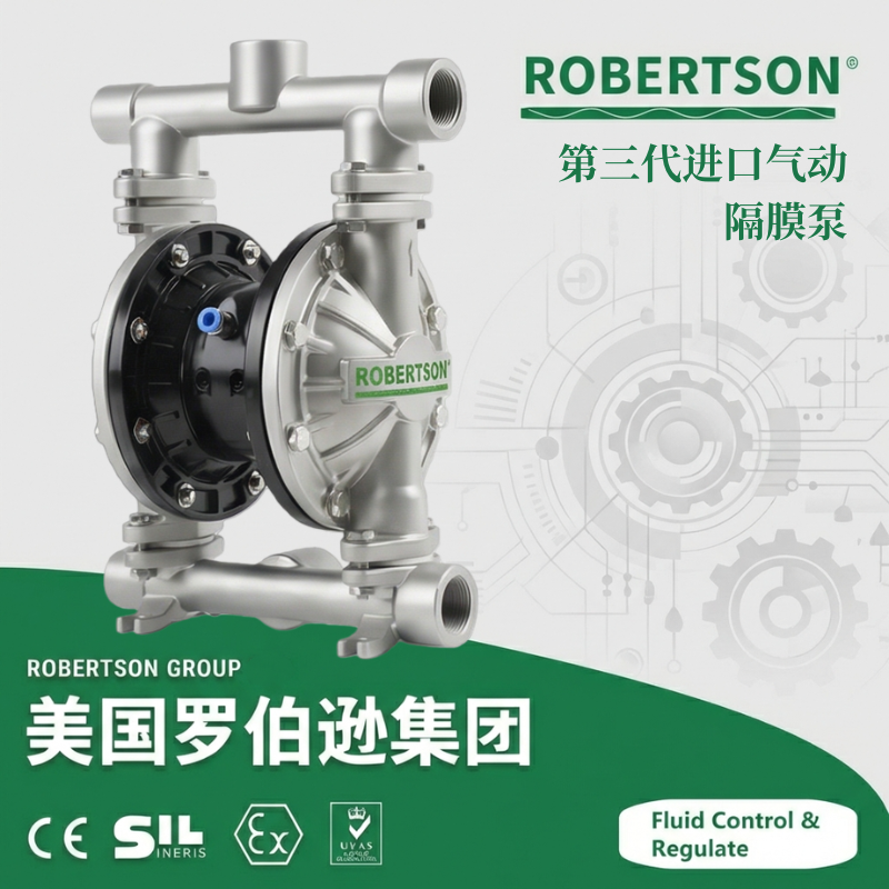 第三代进口气动隔膜泵-美国罗伯逊/ROBERTSON
