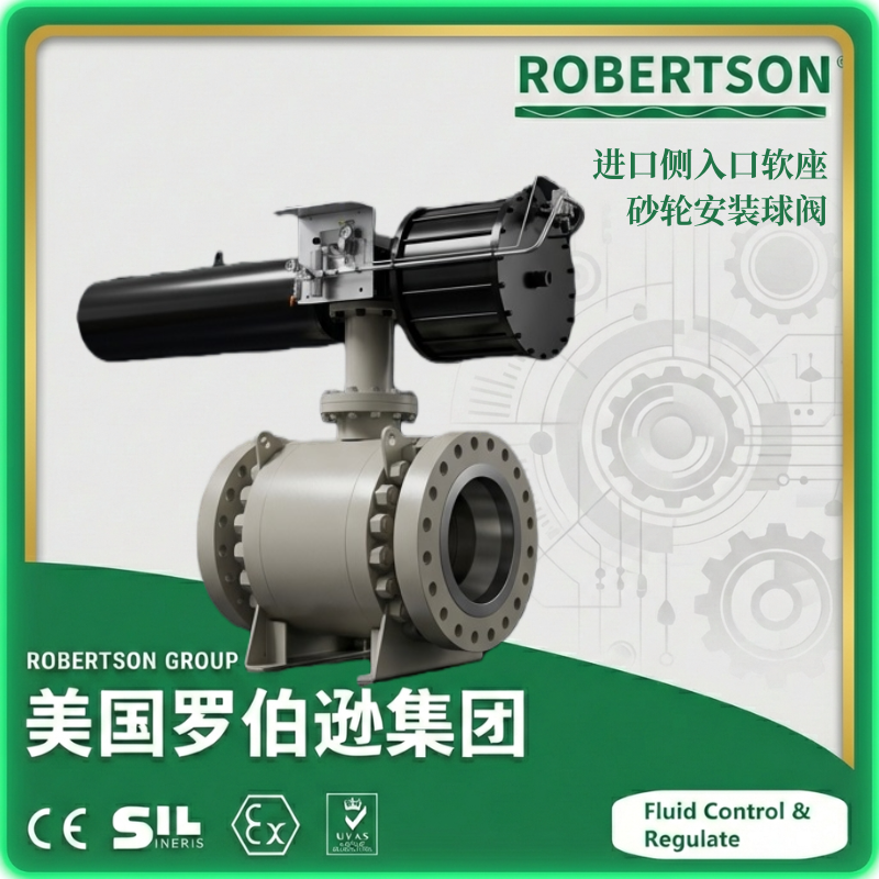 进口侧入口软座砂轮安装球阀-美国罗伯逊/ROBERTSON