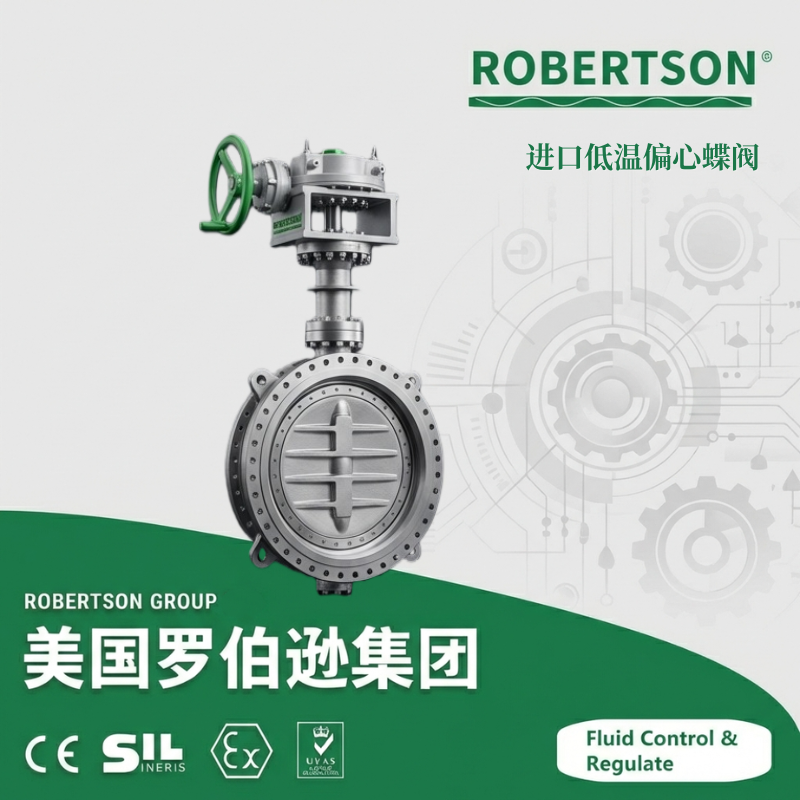 进口低温偏心蝶阀-美国罗伯逊ROBERTSON
