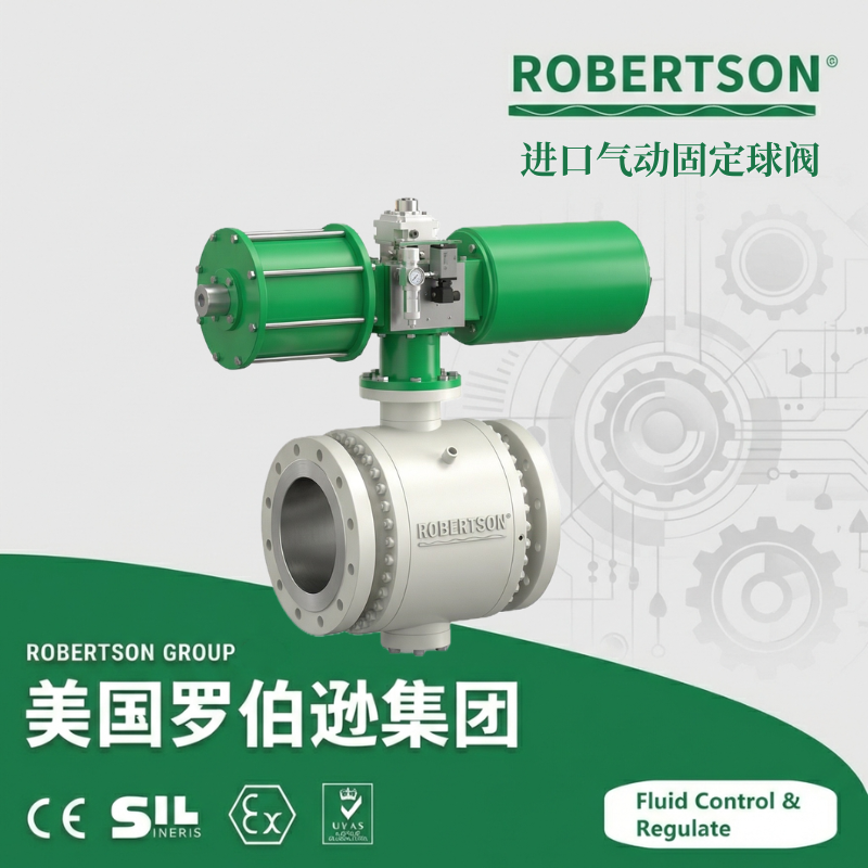 进口气动固定球阀-美国罗伯逊ROBERTSON