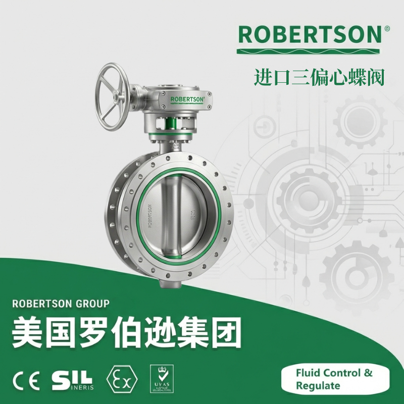 进口三偏心蝶阀-美国罗伯逊ROBERTSON