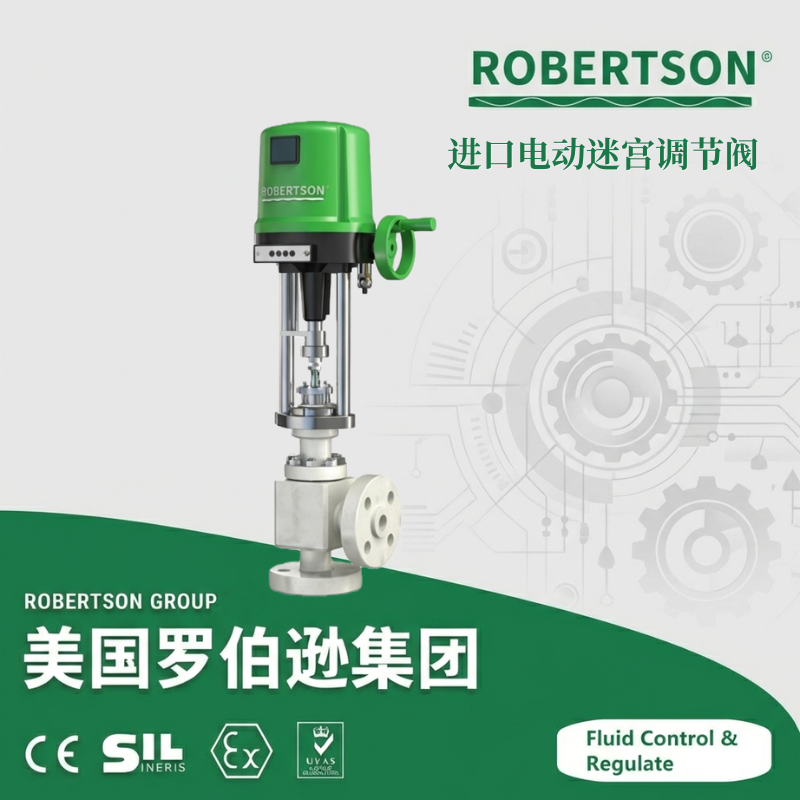 进口电动迷宫调节阀-美国罗伯逊ROBERTSON