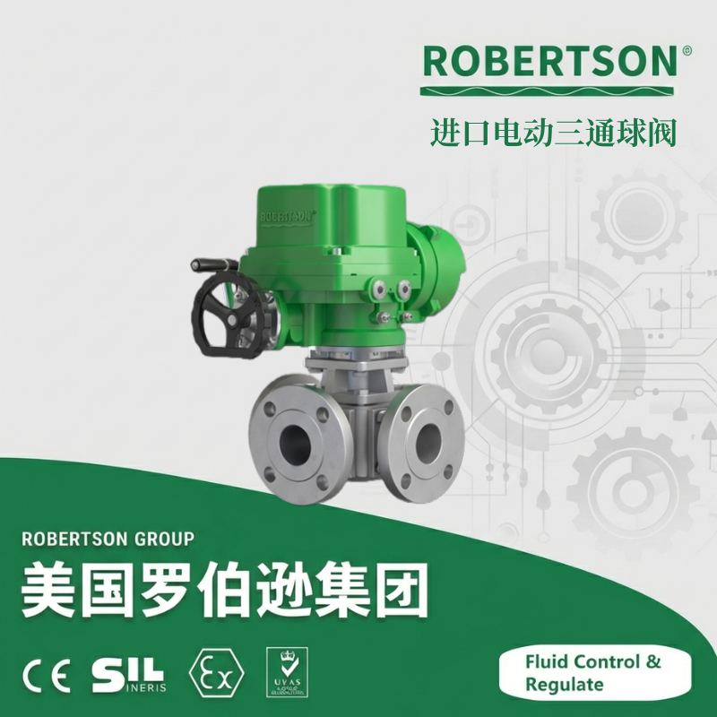 进口电动三通球阀-美国罗伯逊ROBERTSON