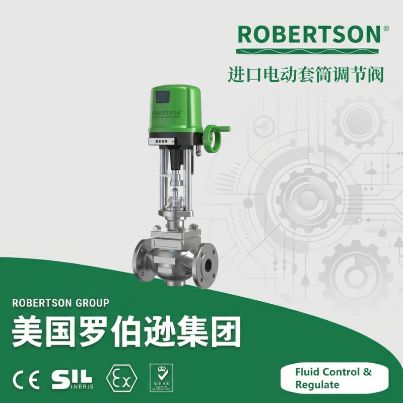 进口电动套筒调节阀-美国罗伯逊ROBERTSON