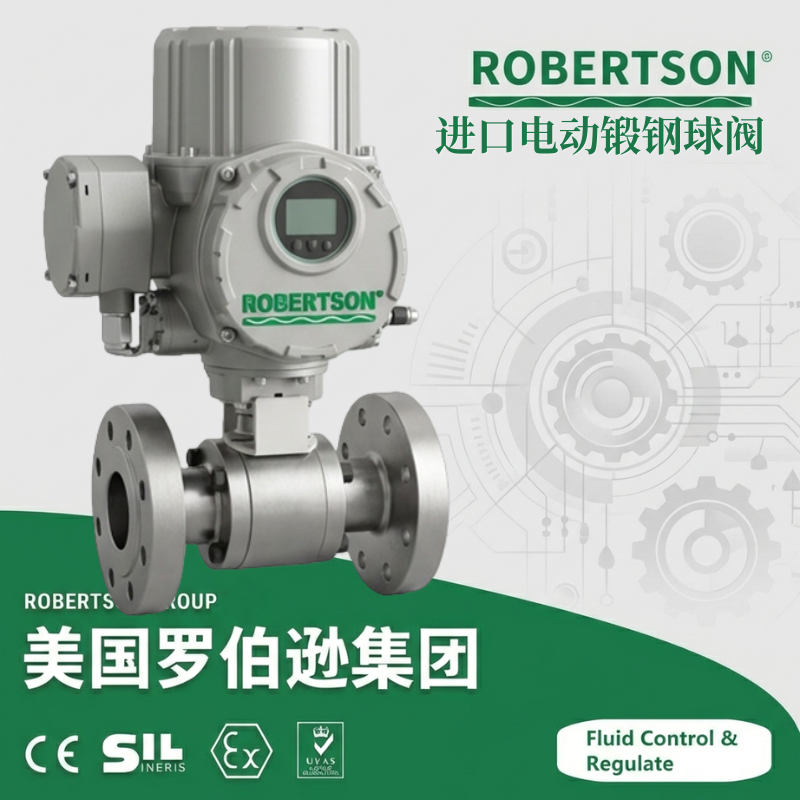 进口电动锻钢球阀-美国罗伯逊ROBERTSON