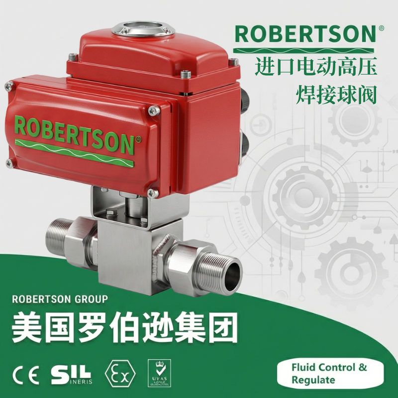 进口电动高压焊接球阀-美国罗伯逊ROBERTSON