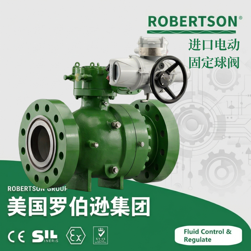 进口电动固定球阀-美国罗伯逊ROBERTSON