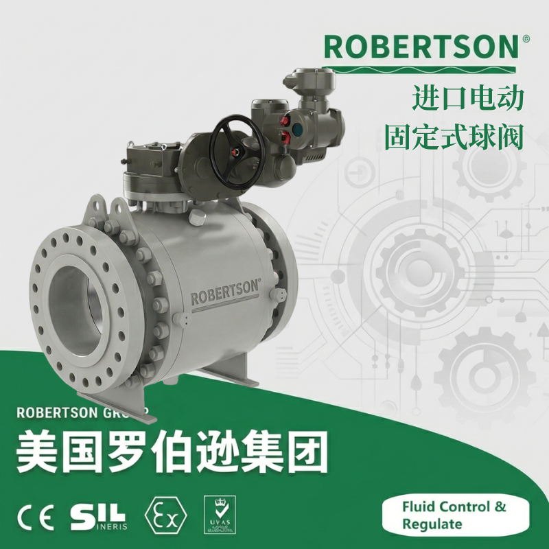 进口电动固定式球阀-美国罗伯逊ROBERTSON
