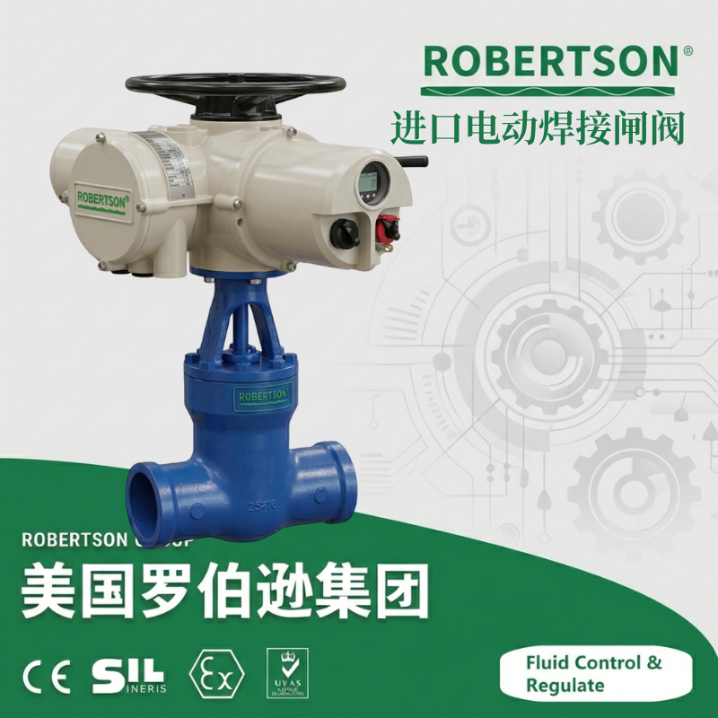 进口电动焊接闸阀-美国罗伯逊ROBERTSON