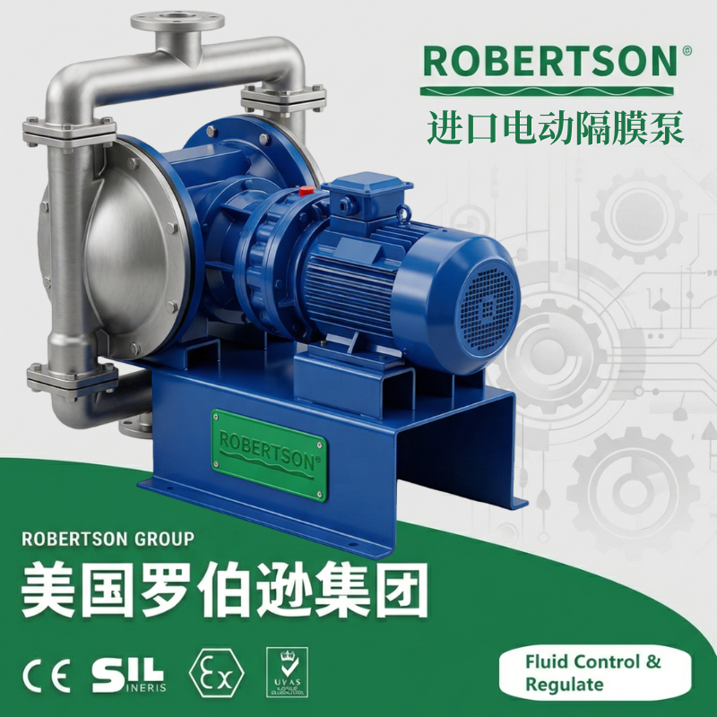 进口电动隔膜泵-美国罗伯逊ROBERTSON