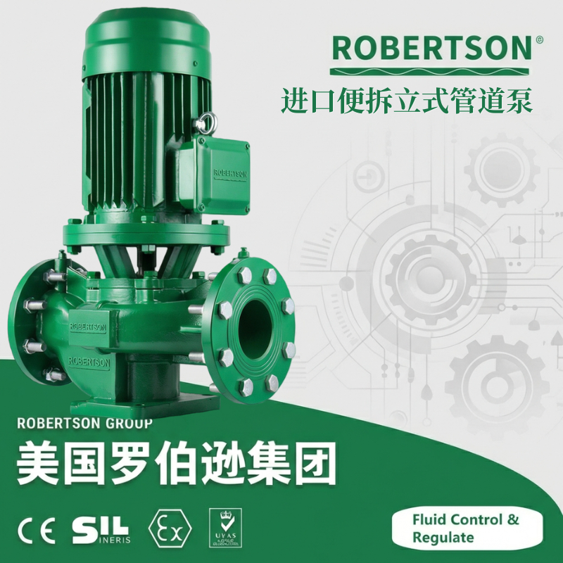 进口便拆立式管道泵-美国罗伯逊ROBERTSON