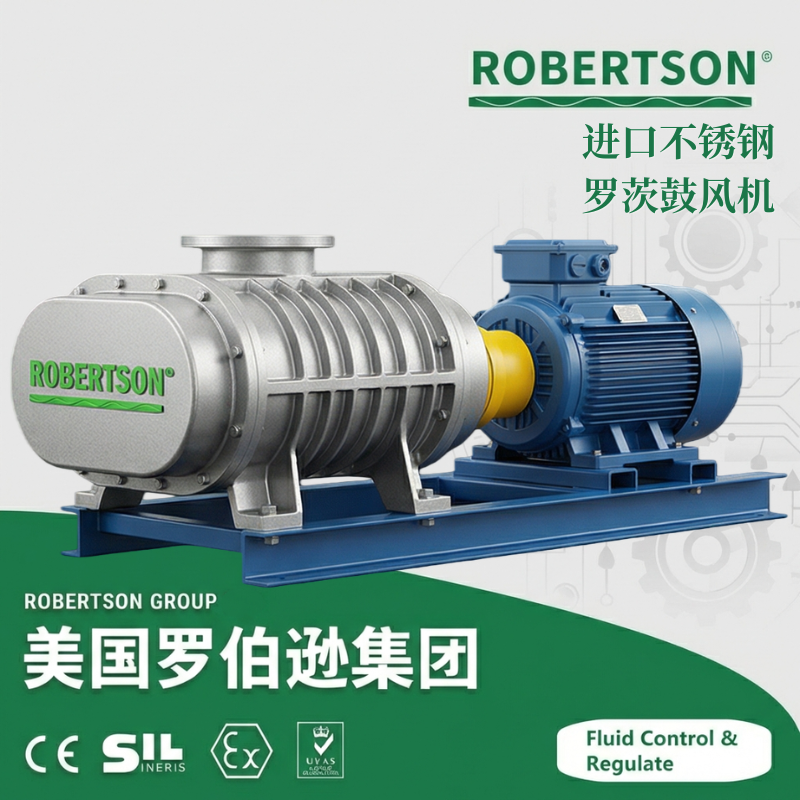 进口不锈钢罗茨鼓风机-美国罗伯逊ROBERTSON