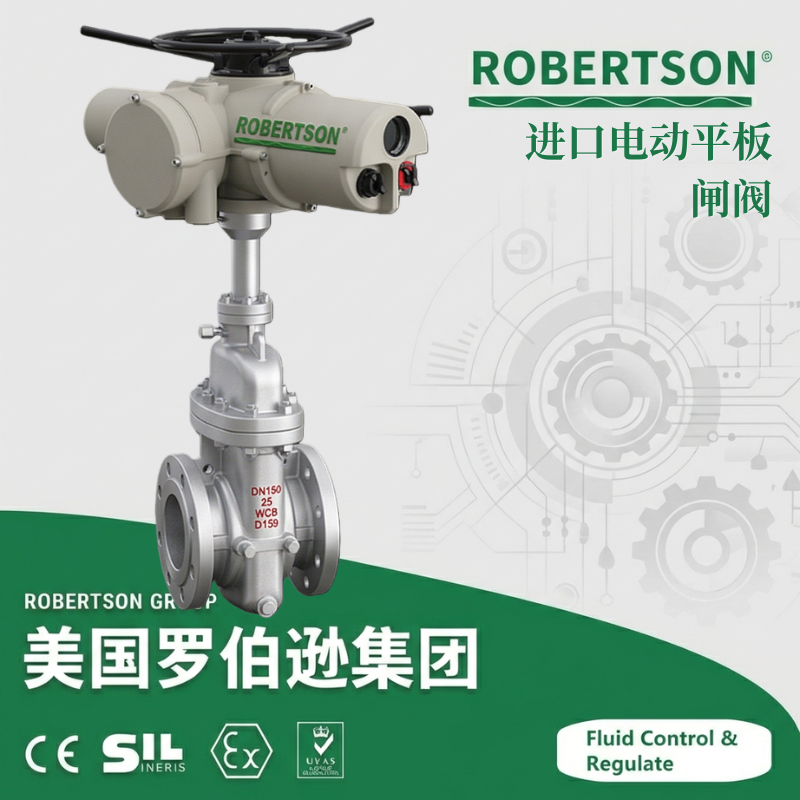 进口电动平板闸阀-美国罗伯逊ROBERTSON