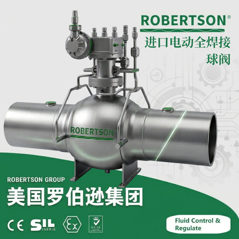进口电动全焊接球阀-美国罗伯逊ROBERTSON