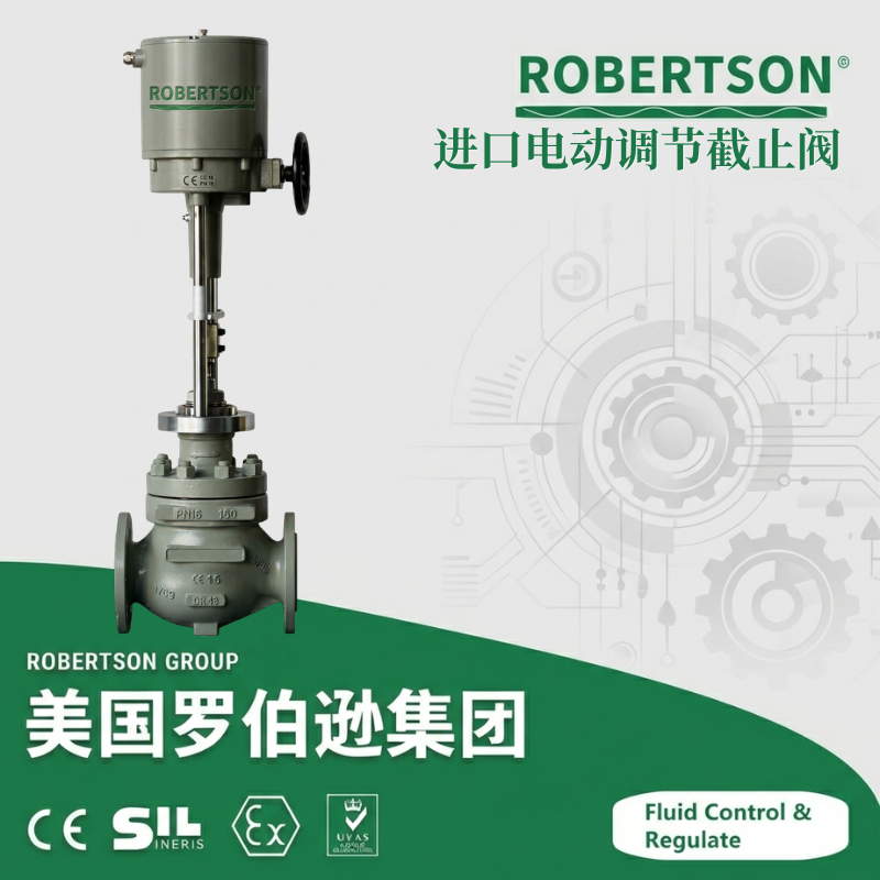 进口电动调节截止阀-美国罗伯逊ROBERTSON