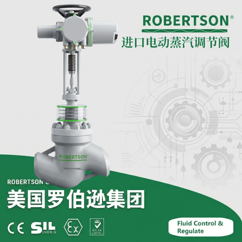 进口电动蒸汽调节阀-美国罗伯逊ROBERTSON
