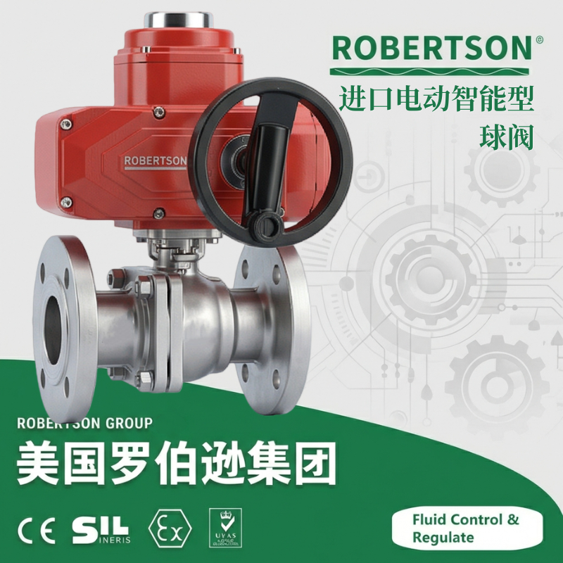 进口电动智能型球阀-美国罗伯逊ROBERTSON