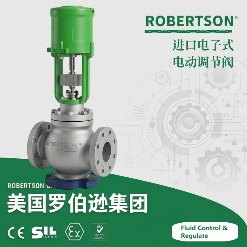 进口电子式电动调节阀-美国罗伯逊ROBERTSON