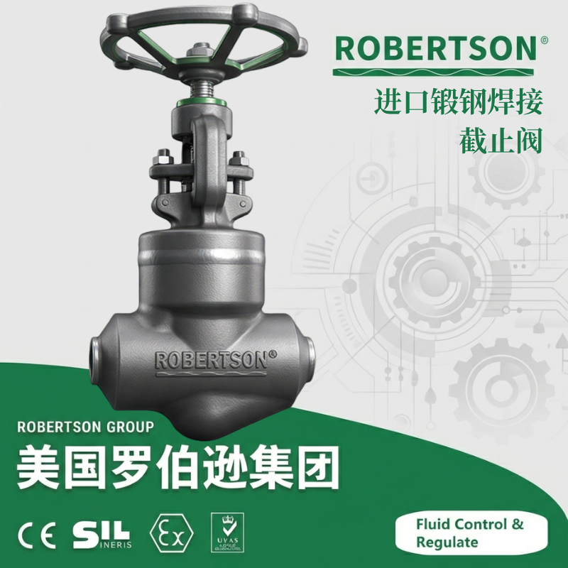 进口锻钢焊接截止阀-美国罗伯逊ROBERTSON