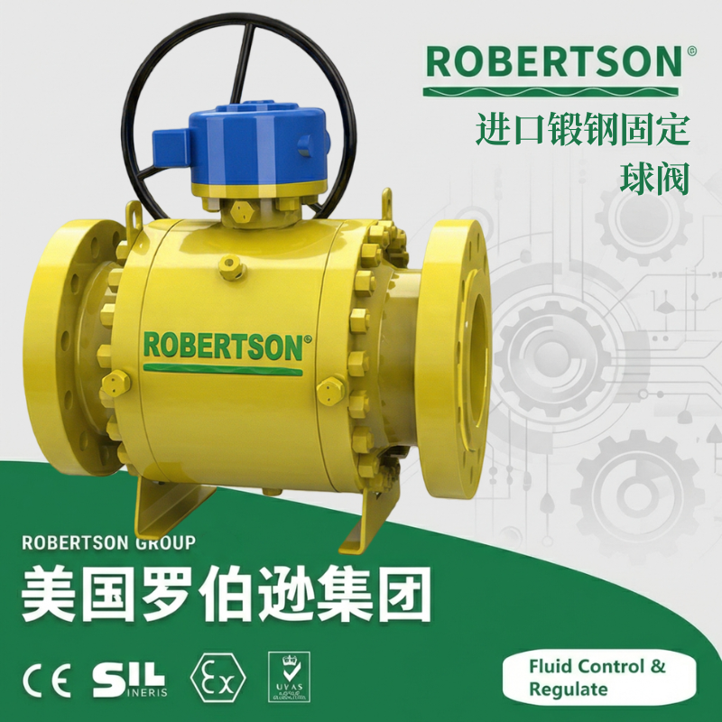 进口锻钢固定球阀-美国罗伯逊ROBERTSON