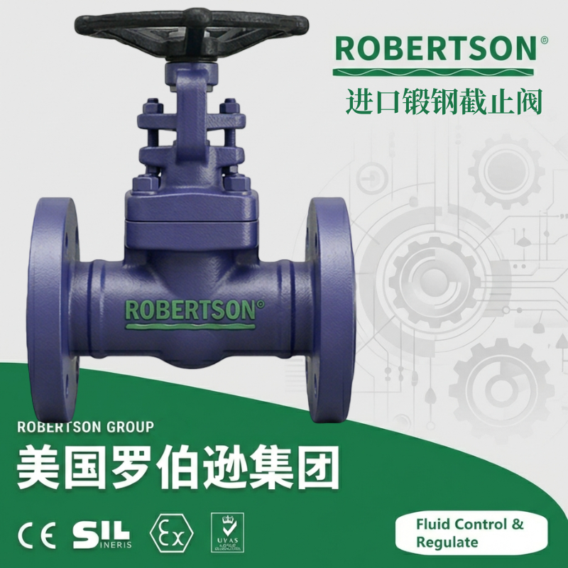 进口锻钢截止阀-美国罗伯逊ROBERTSON