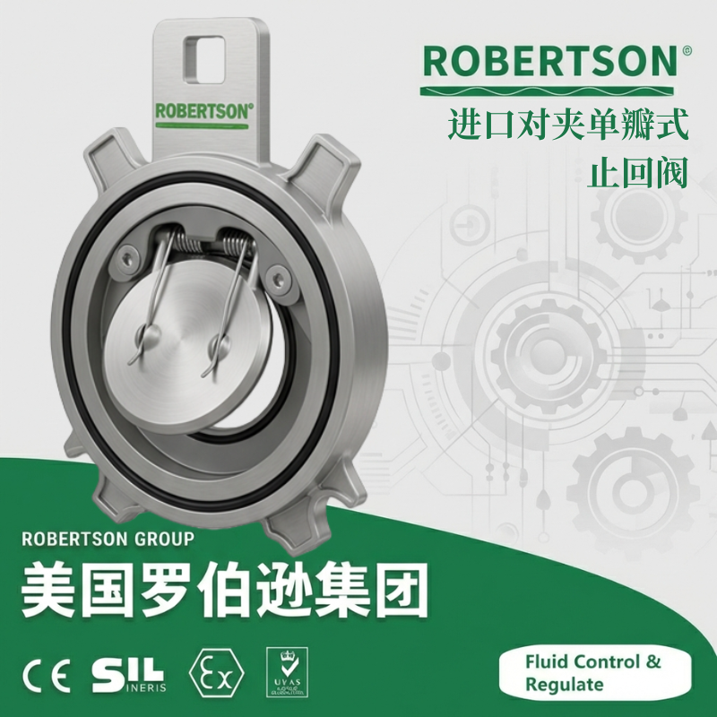 进口对夹单瓣式止回阀-美国罗伯逊ROBERTSON