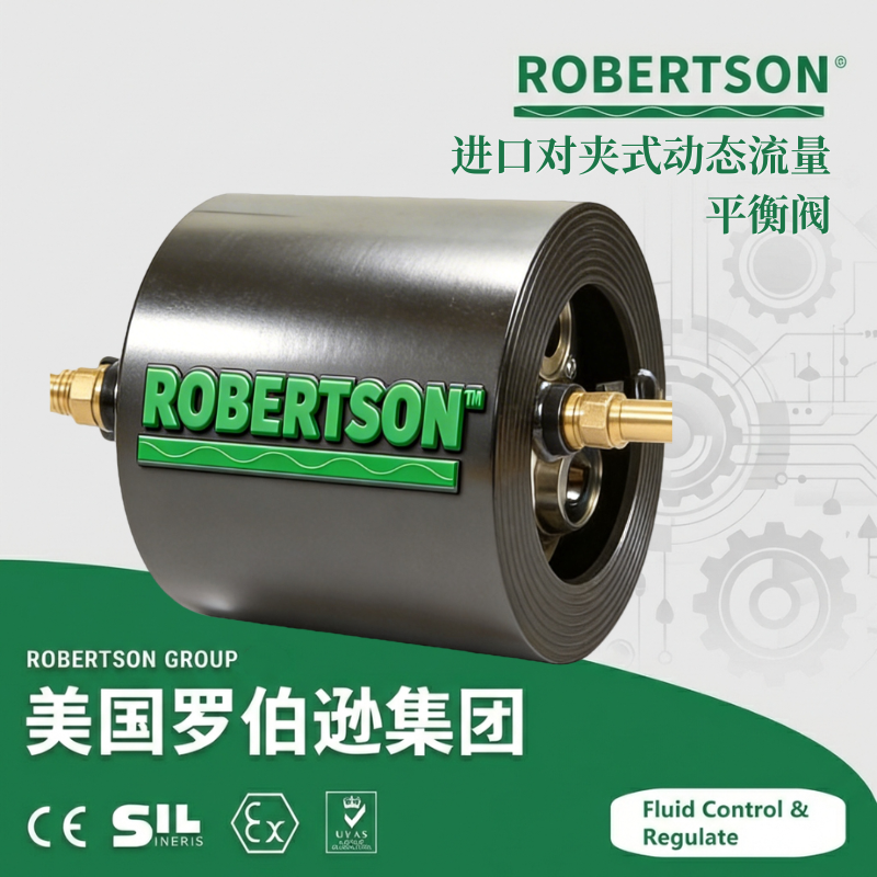 进口对夹式动态流量平衡阀-美国罗伯逊ROBERTSON