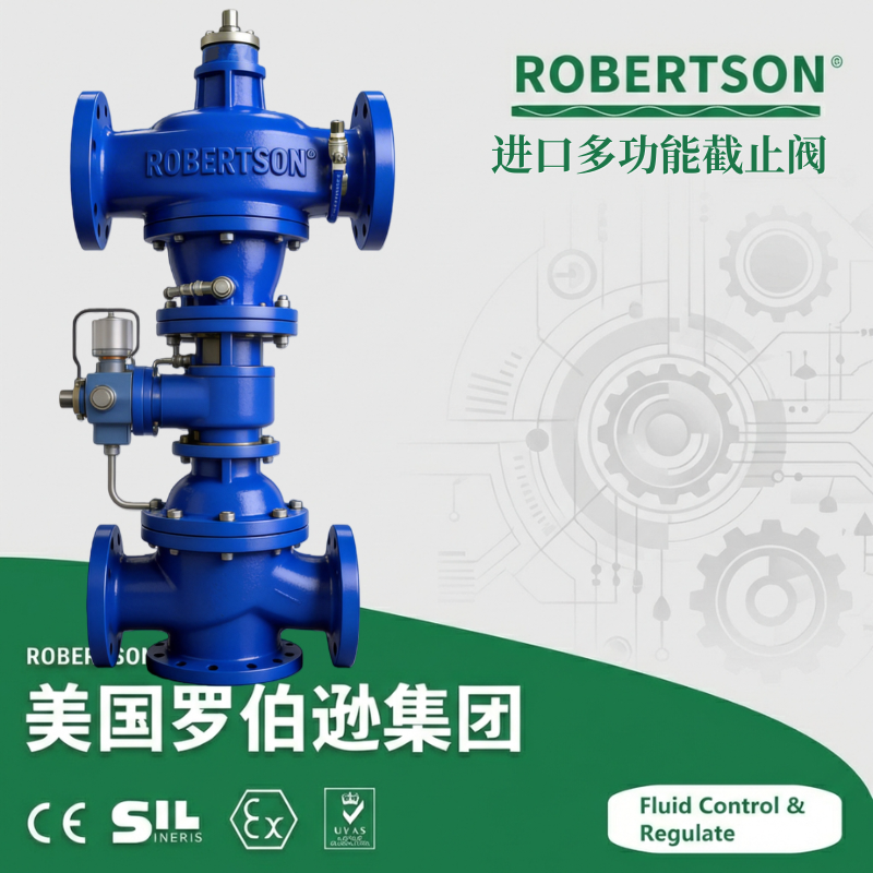 进口多功能截止阀-美国罗伯逊ROBERTSON