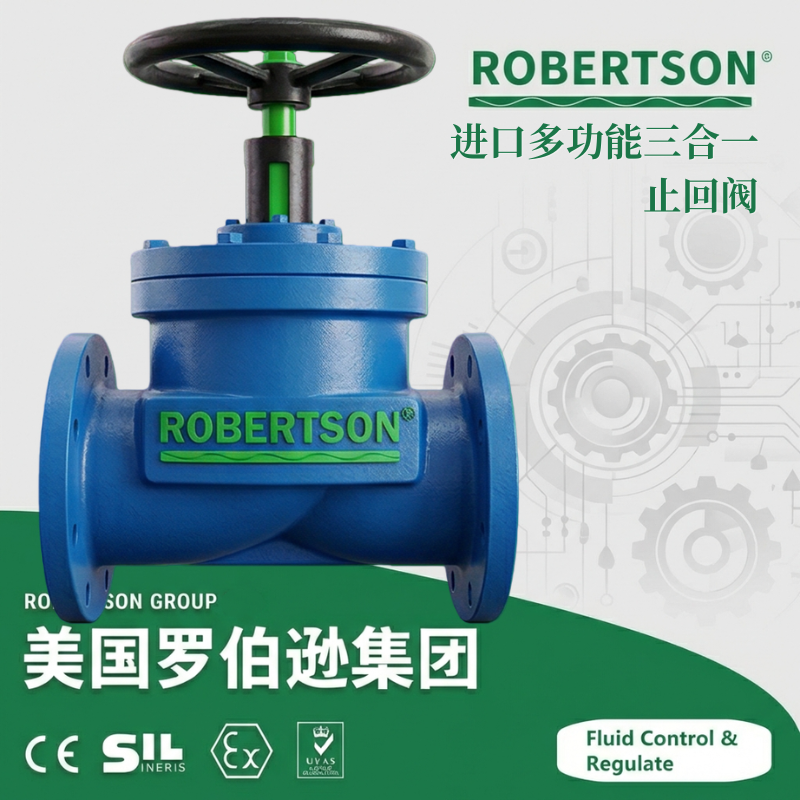 进口多功能三合一止回阀-美国罗伯逊ROBERTSON