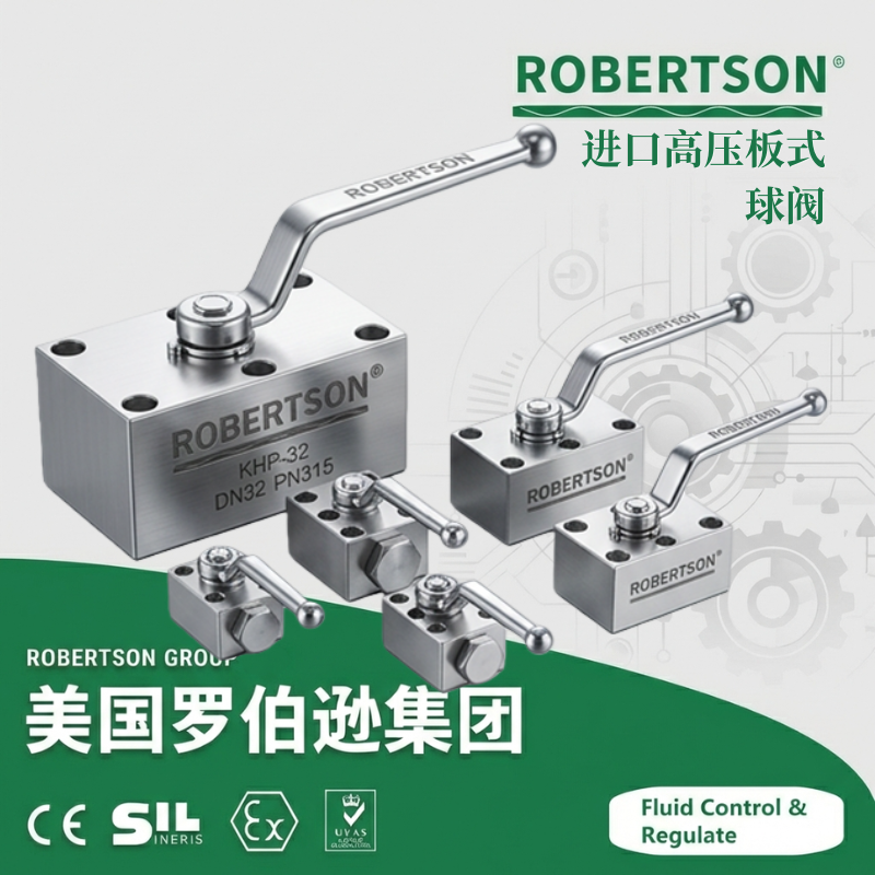 进口高压板式球阀-美国罗伯逊ROBERTSON