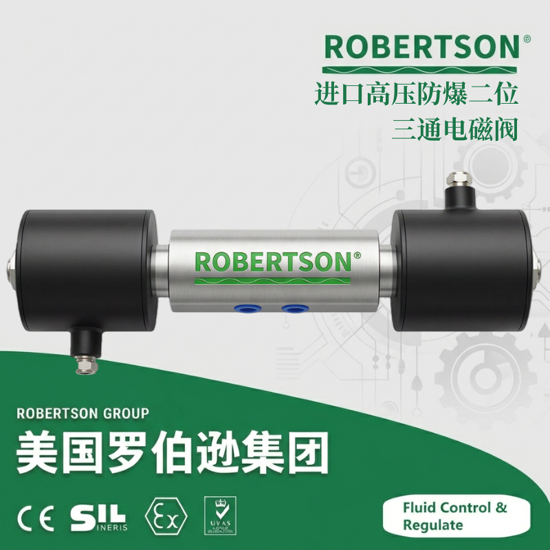 进口高压防爆二位三通电磁阀-美国罗伯逊ROBERTSON