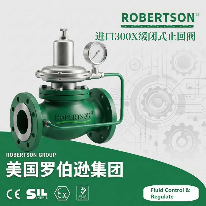 进口300X缓闭式止回阀-美国罗伯逊ROBERTSON