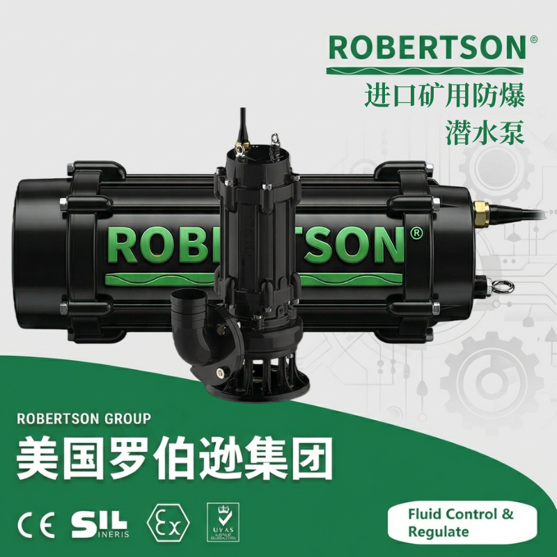 进口矿用防爆潜水泵-美国罗伯逊ROBERTSON