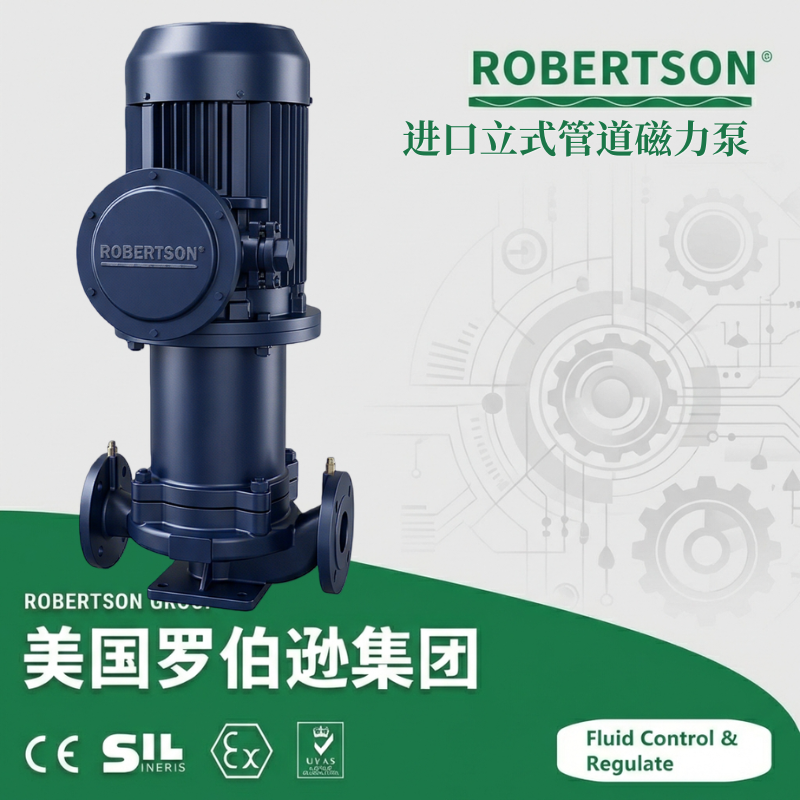 进口立式管道磁力泵-美国罗伯逊ROBERTSON
