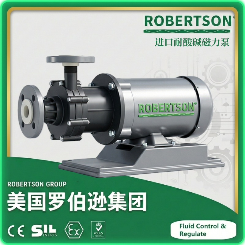 进口耐酸碱磁力泵-美国罗伯逊ROBERTSON