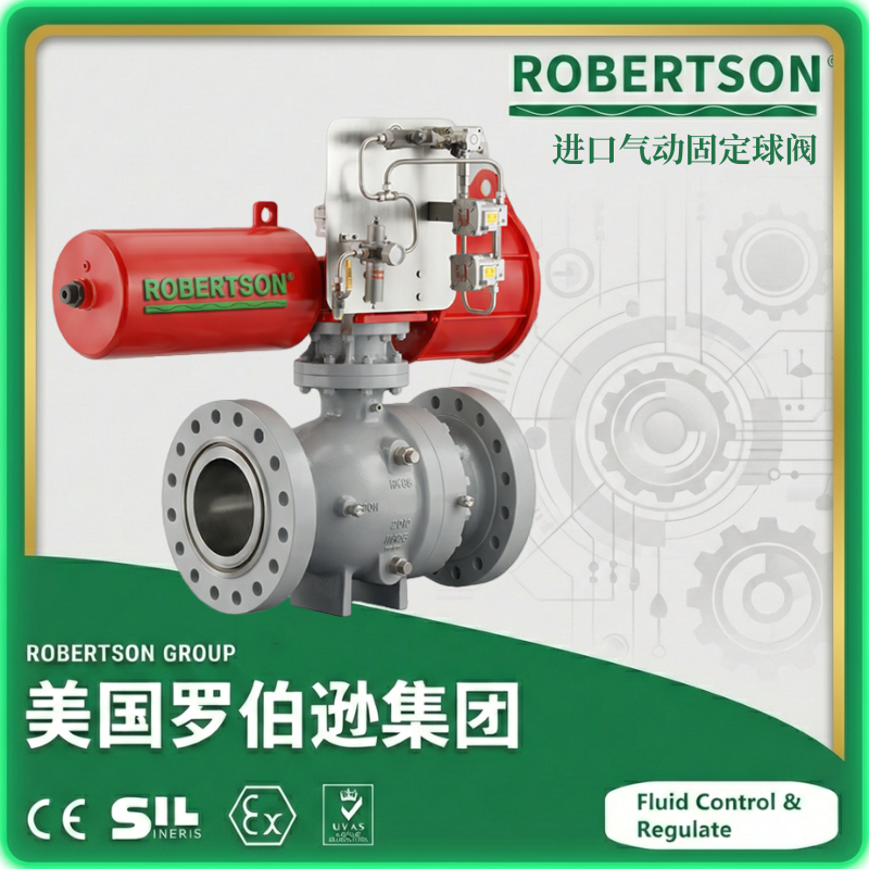 进口气动固定球阀-美国罗伯逊ROBERTSON