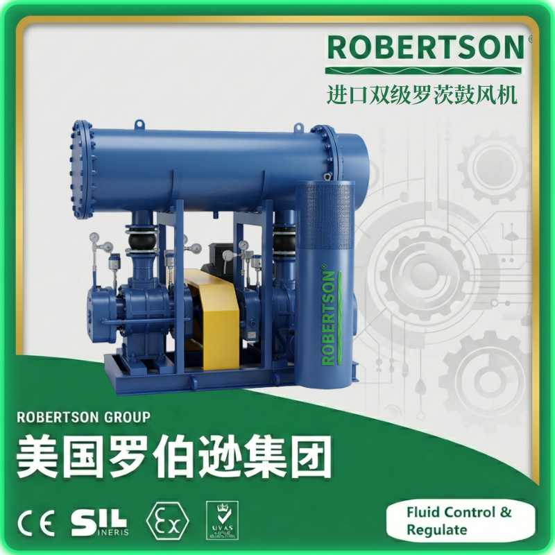进口双级罗茨鼓风机-美国罗伯逊ROBERTSON