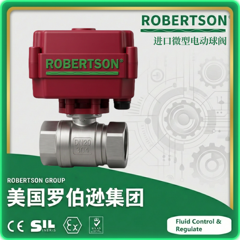 进口微型电动球阀-美国罗伯逊ROBERTSON