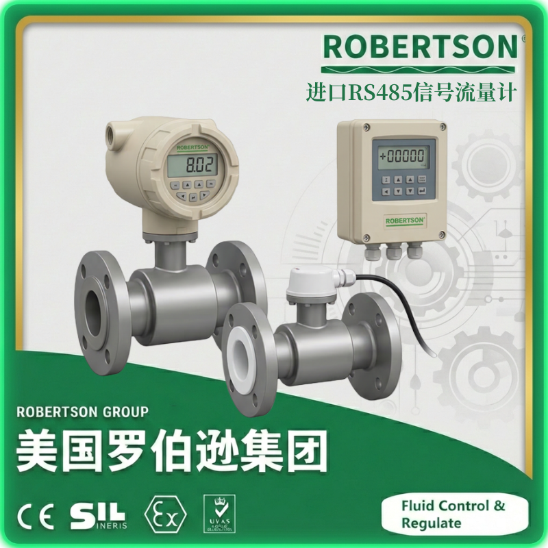 进口RS485信号流量计-美国罗伯逊ROBERTSON