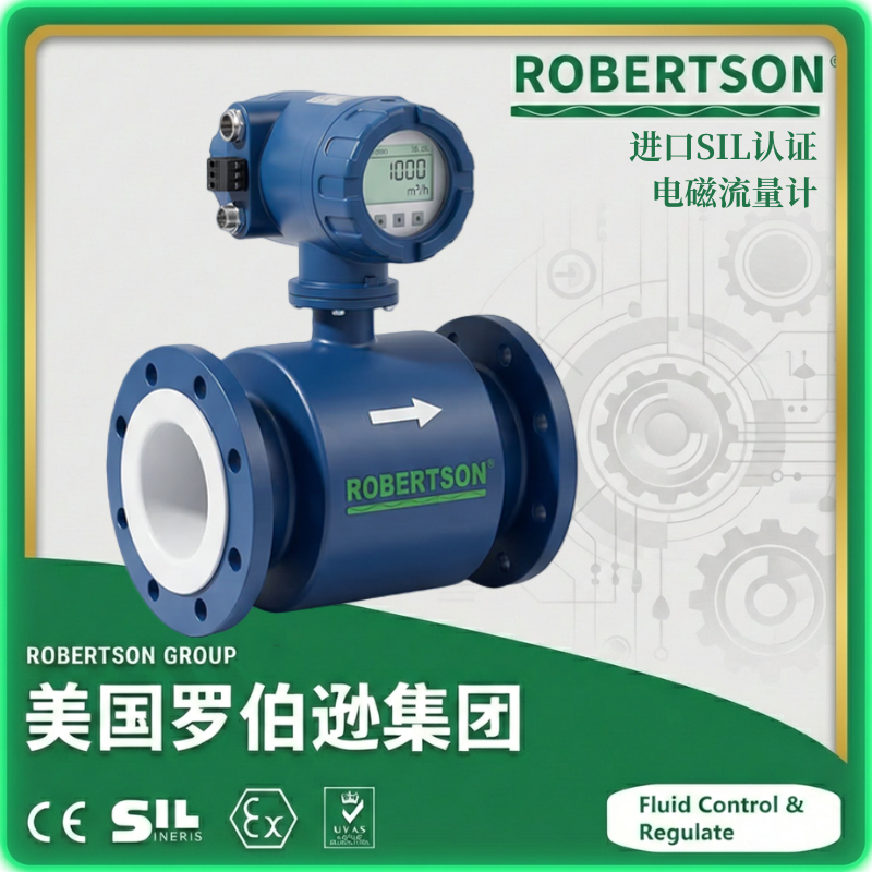 进口SIL认证电磁流量计-美国罗伯逊ROBERTSON