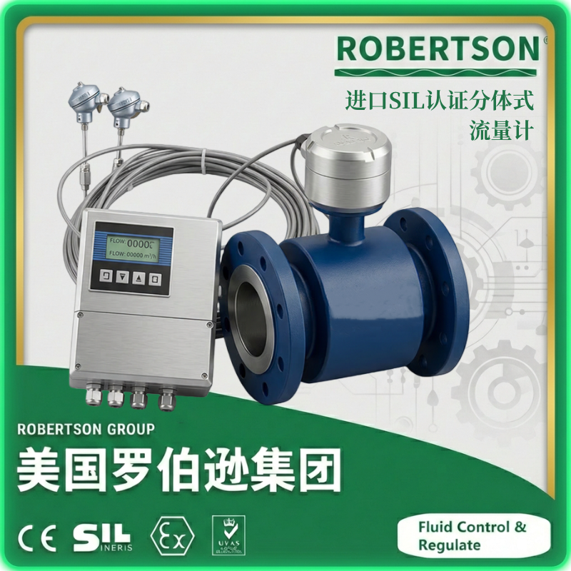 进口SIL认证分体式流量计-美国罗伯逊ROBERTSON