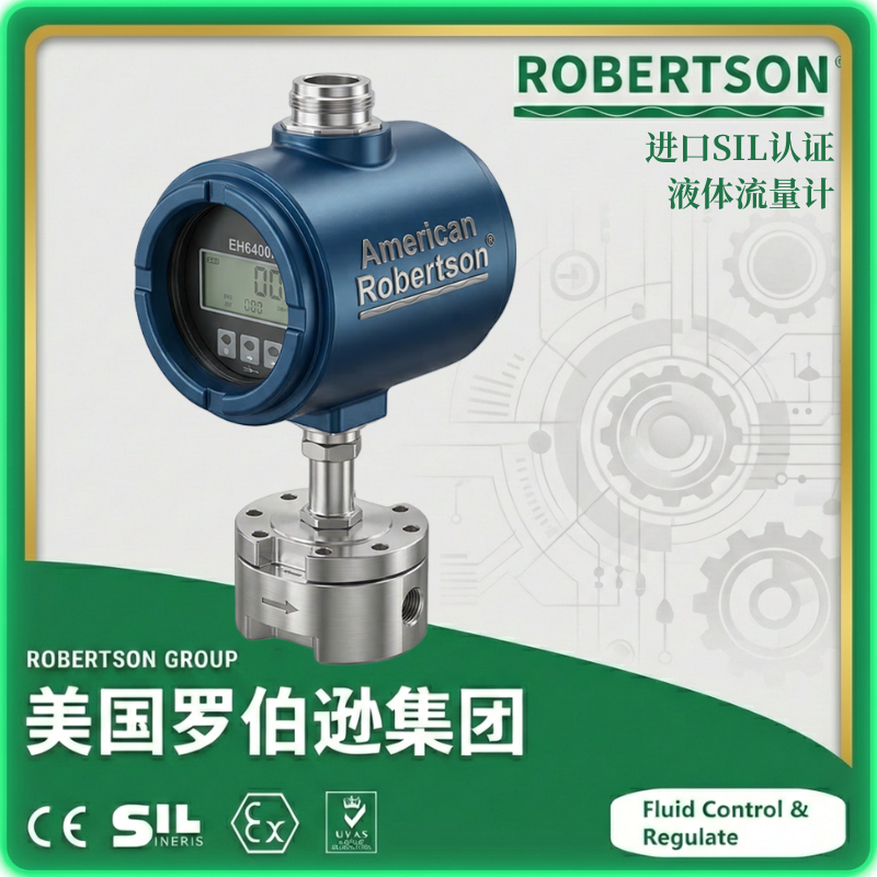 进口SIL认证液体流量计-美国罗伯逊ROBERTSON