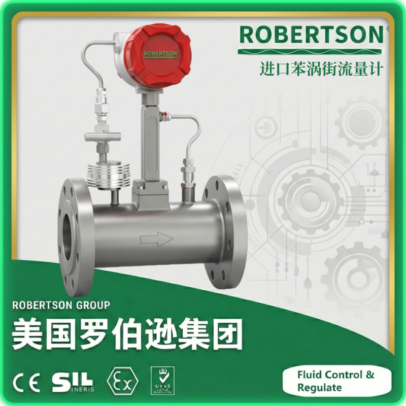 进口苯涡街流量计-美国罗伯逊ROBERTSON