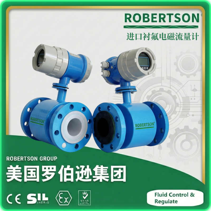 进口衬氟电磁流量计-美国罗伯逊ROBERTSON