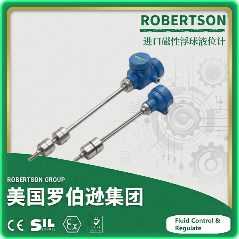进口磁性浮球液位计-美国罗伯逊ROBERTSON