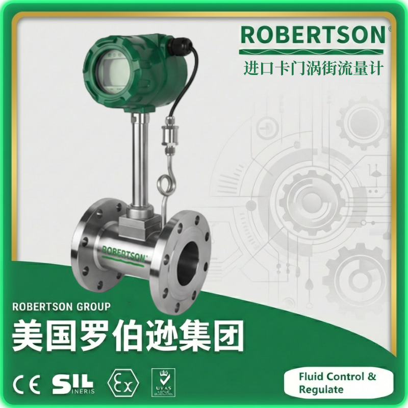进口卡门涡街流量计-美国罗伯逊ROBERTSON