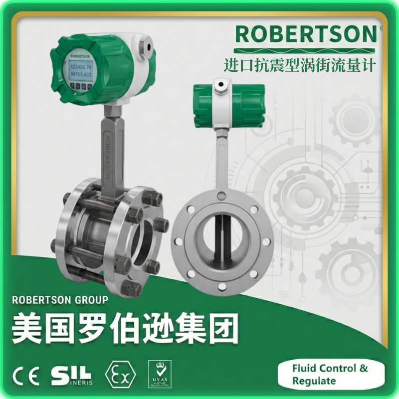 进口抗震型涡街流量计-美国罗伯逊ROBERTSON
