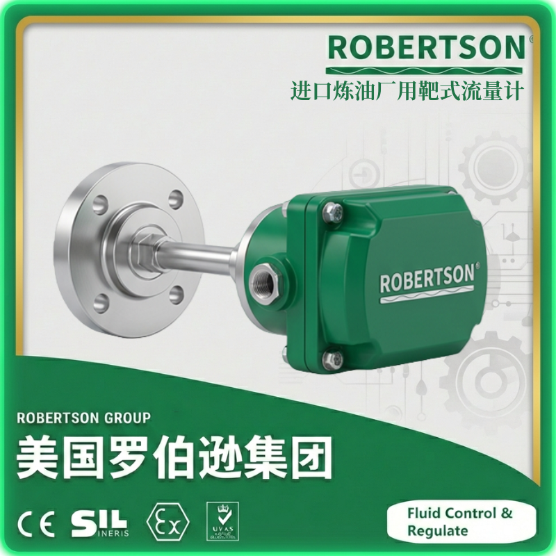 进口炼油厂用靶式流量计-美国罗伯逊ROBERTSON