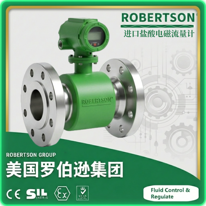 进口盐酸电磁流量计-美国罗伯逊ROBERTSON