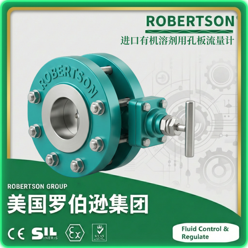 进口有机溶剂用孔板流量计-美国罗伯逊ROBERTSON